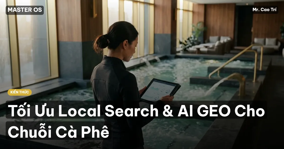 Tối Ưu Local Search & AI GEO Cho Chuỗi Cà Phê