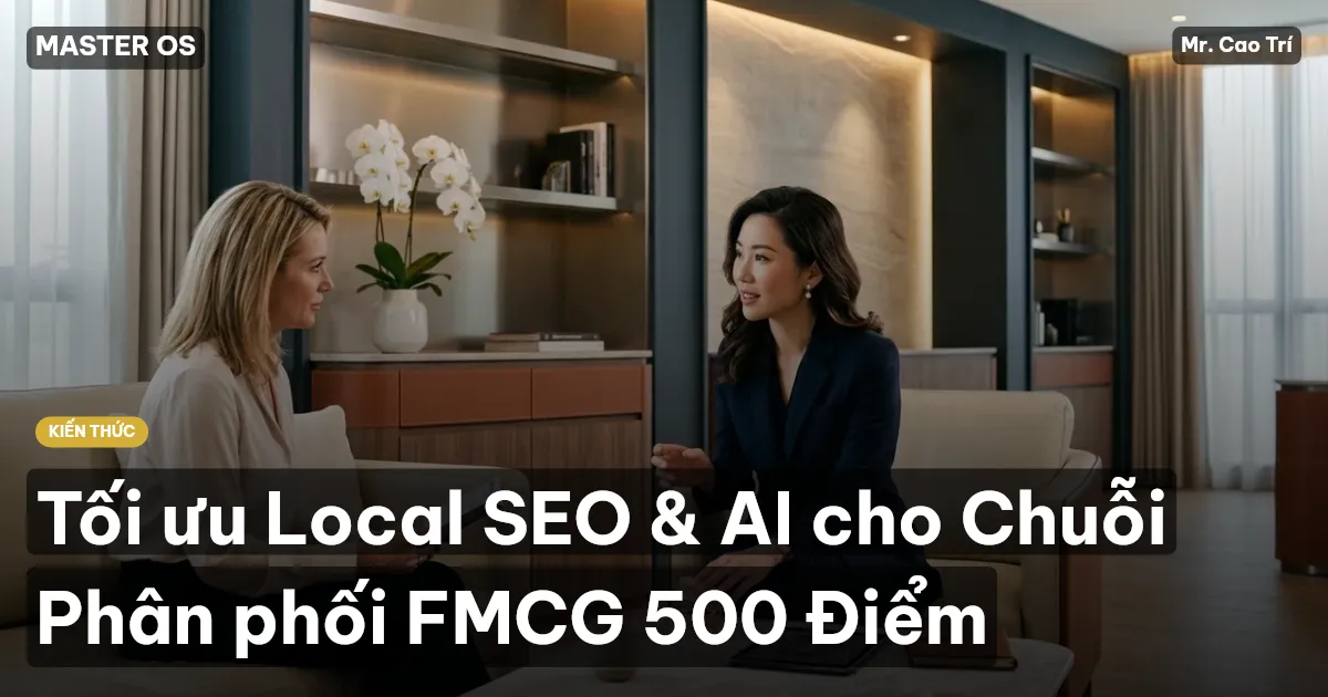 Tối ưu Local SEO & AI cho Chuỗi Phân phối FMCG 500 Điểm