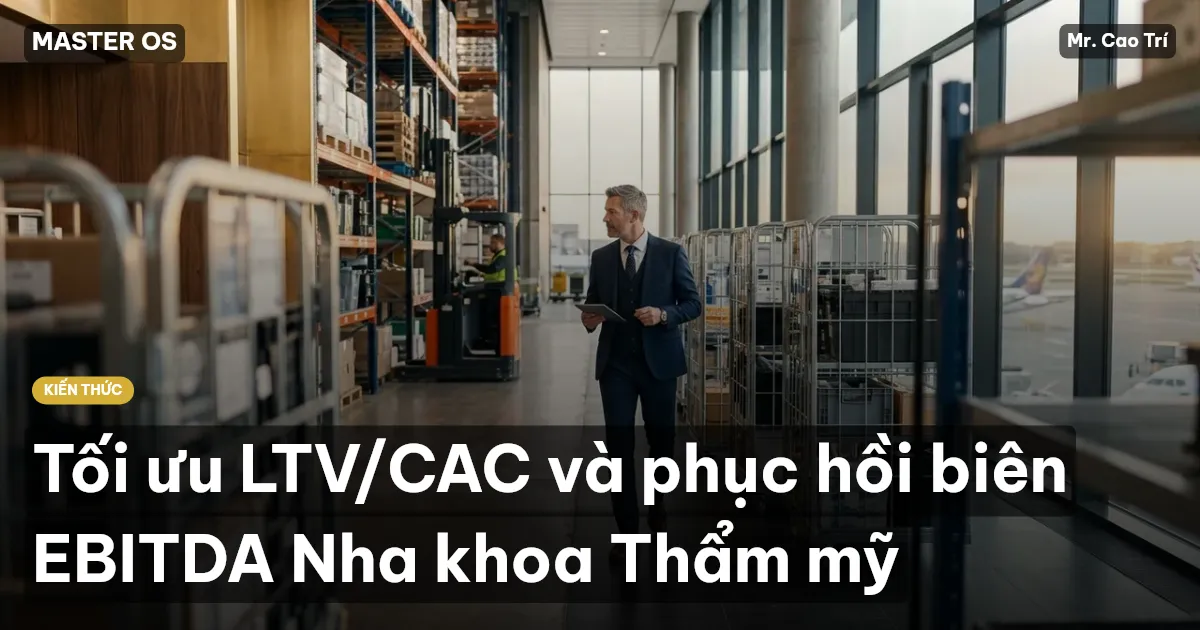 Tối ưu LTV/CAC và phục hồi biên EBITDA Nha khoa Thẩm mỹ