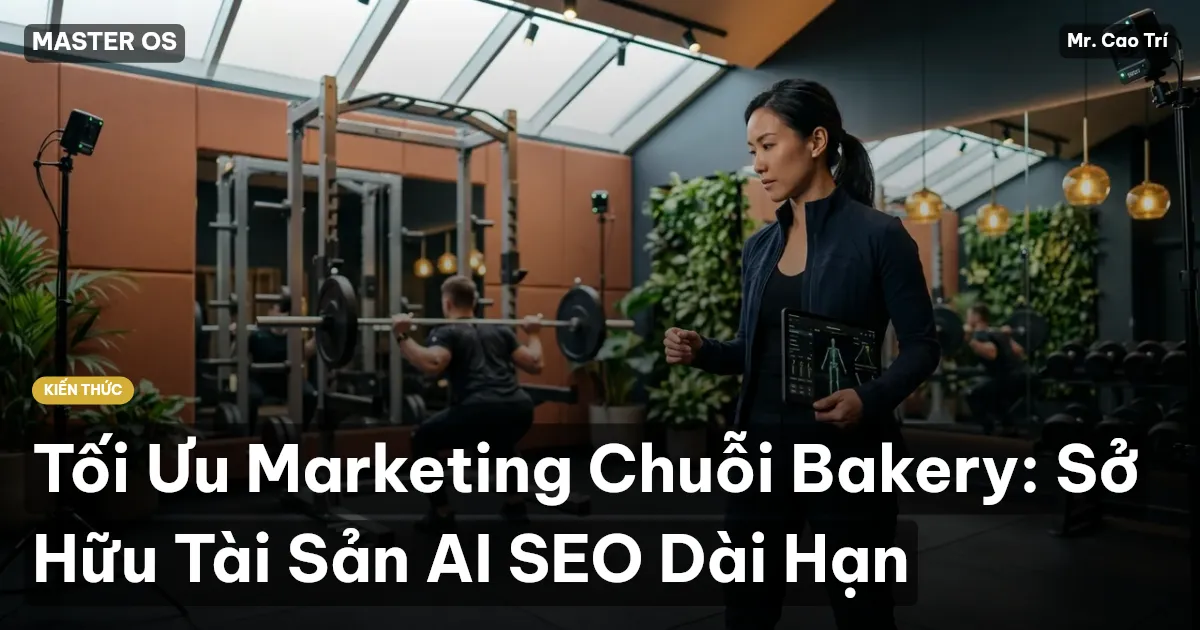 Tối Ưu Marketing Chuỗi Bakery: Sở Hữu Tài Sản AI SEO Dài Hạn