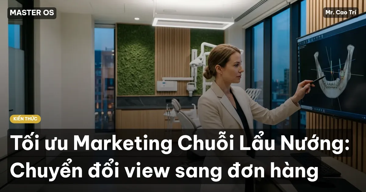 Tối ưu Marketing Chuỗi Lẩu Nướng: Chuyển đổi view sang đơn hàng