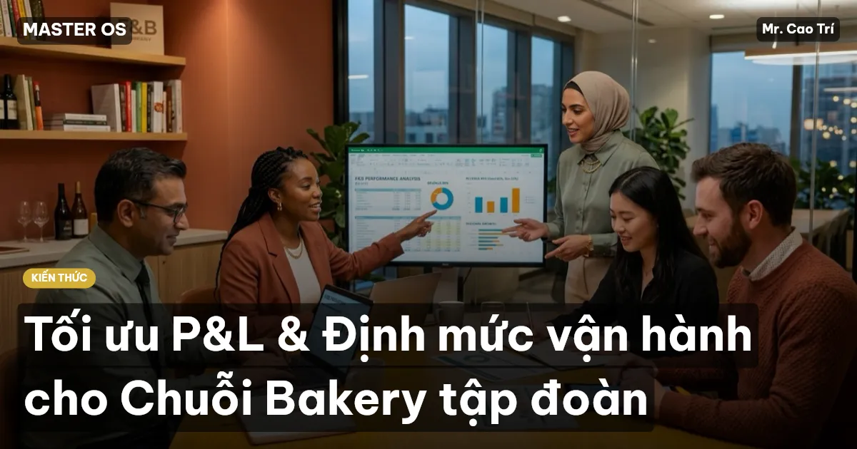 Tối ưu P&L & Định mức vận hành cho Chuỗi Bakery tập đoàn