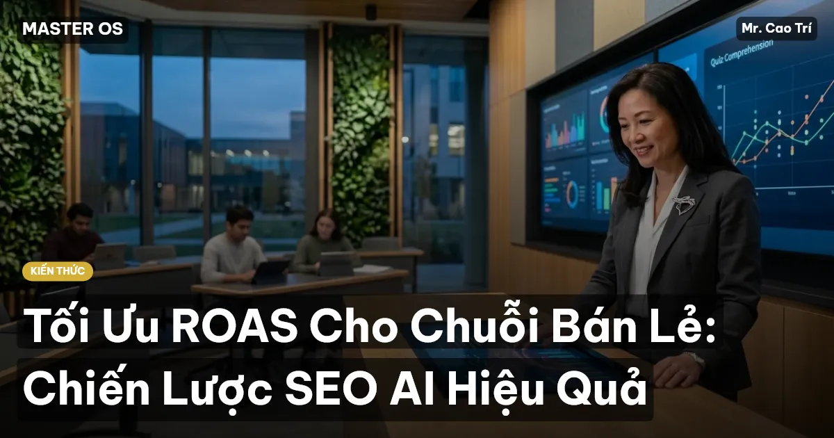 Tối Ưu ROAS Cho Chuỗi Bán Lẻ: Chiến Lược SEO AI Hiệu Quả