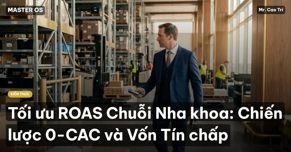 Tối ưu ROAS Chuỗi Nha khoa: Chiến lược 0-CAC và Vốn Tín chấp