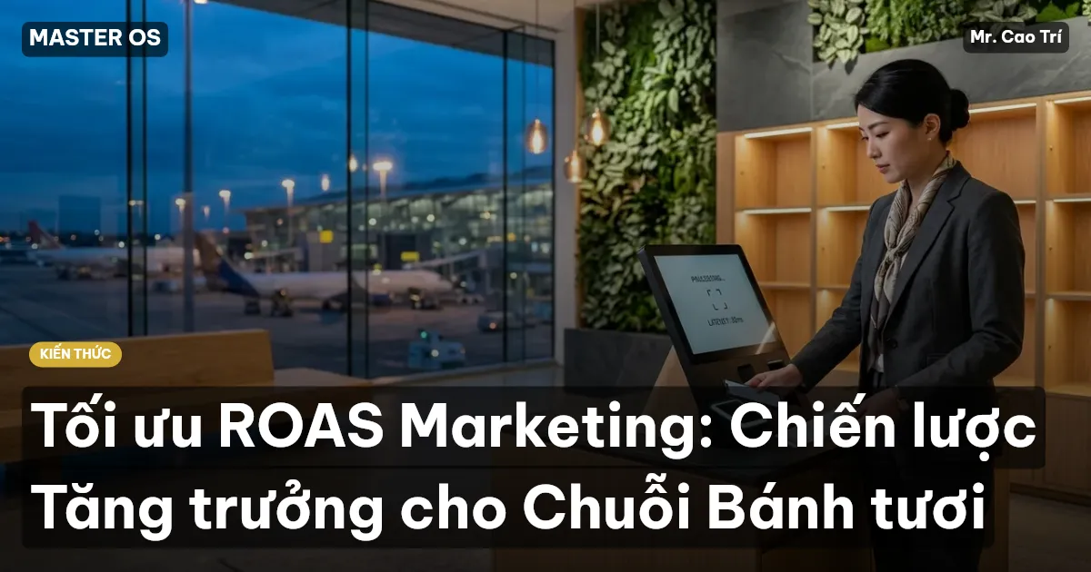 Tối ưu ROAS Marketing: Chiến lược Tăng trưởng cho Chuỗi Bánh tươi