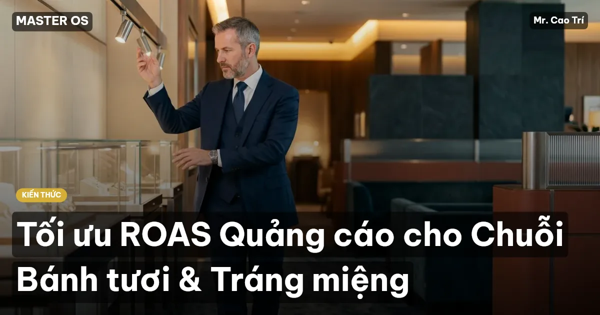 Tối ưu ROAS Quảng cáo cho Chuỗi Bánh tươi & Tráng miệng