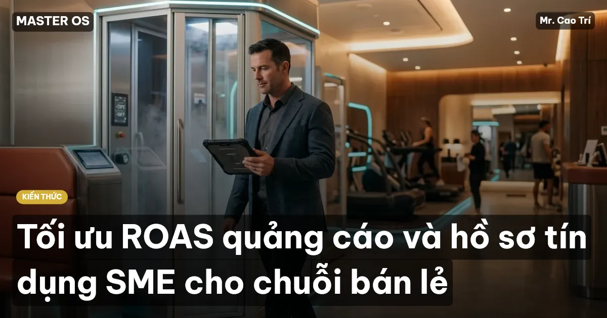 Tối ưu ROAS quảng cáo và hồ sơ tín dụng SME cho chuỗi bán lẻ
