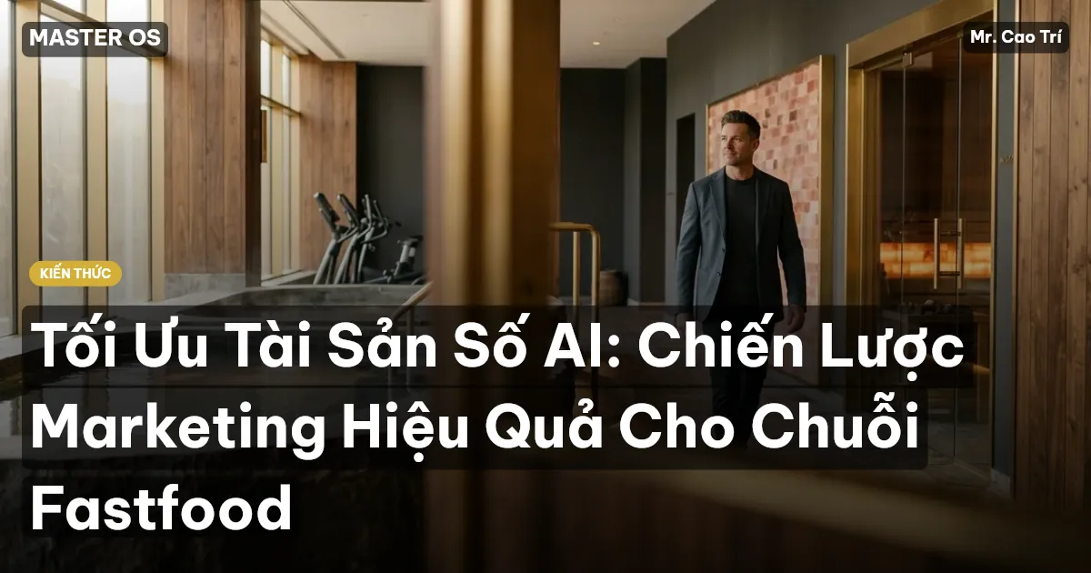 Tối Ưu Tài Sản Số AI: Chiến Lược Marketing Hiệu Quả Cho Chuỗi Fastfood