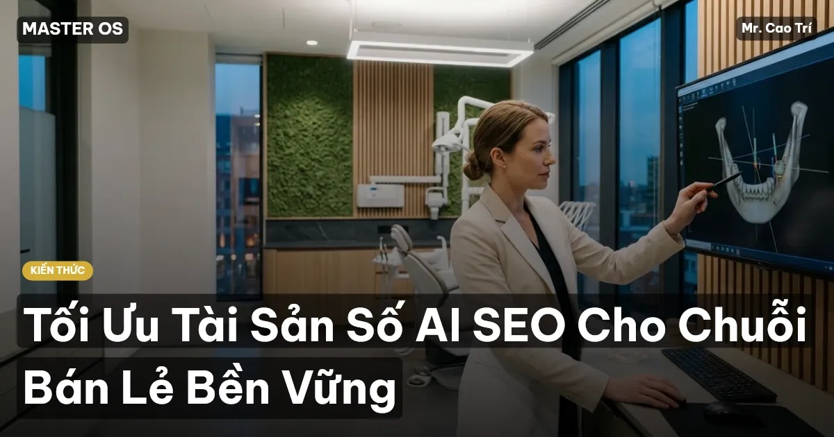 Tối Ưu Tài Sản Số AI SEO Cho Chuỗi Bán Lẻ Bền Vững