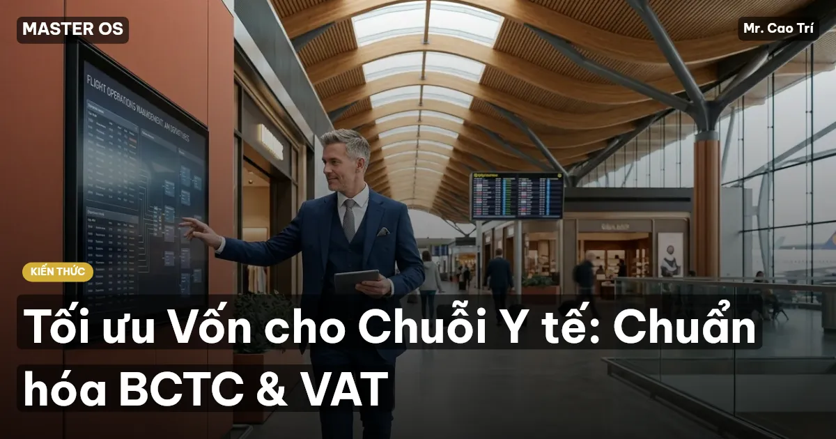 Tối ưu Vốn cho Chuỗi Y tế: Chuẩn hóa BCTC & VAT