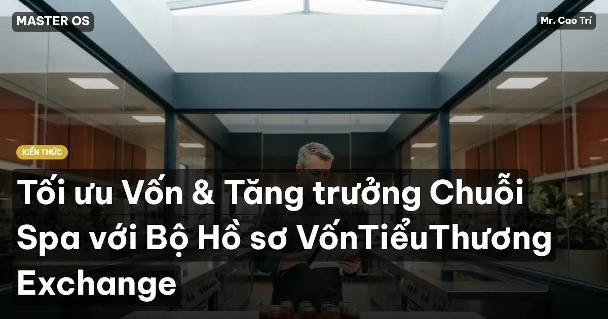 Tối ưu Vốn & Tăng trưởng Chuỗi Spa với Bộ Hồ sơ VốnTiểuThương Exchange