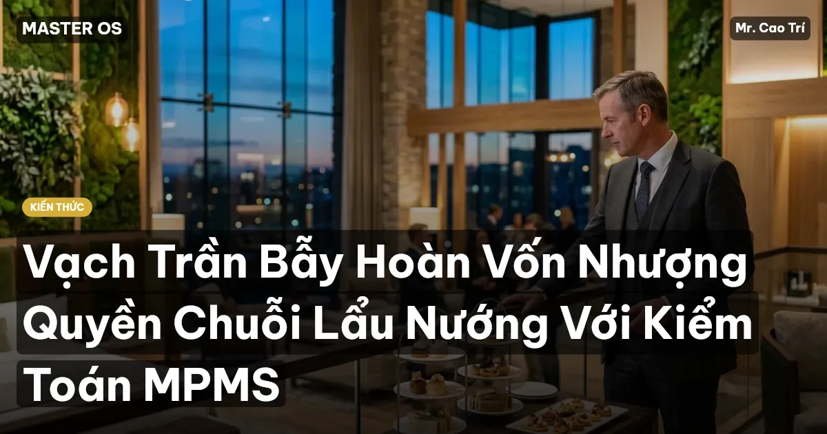 Vạch Trần Bẫy Hoàn Vốn Nhượng Quyền Chuỗi Lẩu Nướng Với Kiểm Toán MPMS