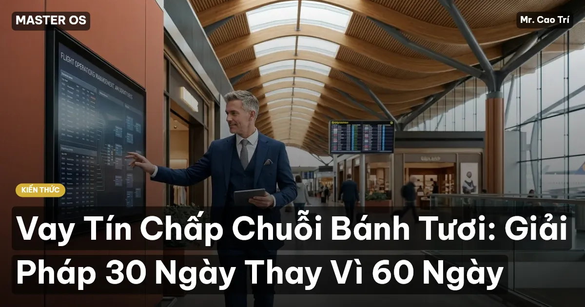 Vay Tín Chấp Chuỗi Bánh Tươi: Giải Pháp 30 Ngày Thay Vì 60 Ngày