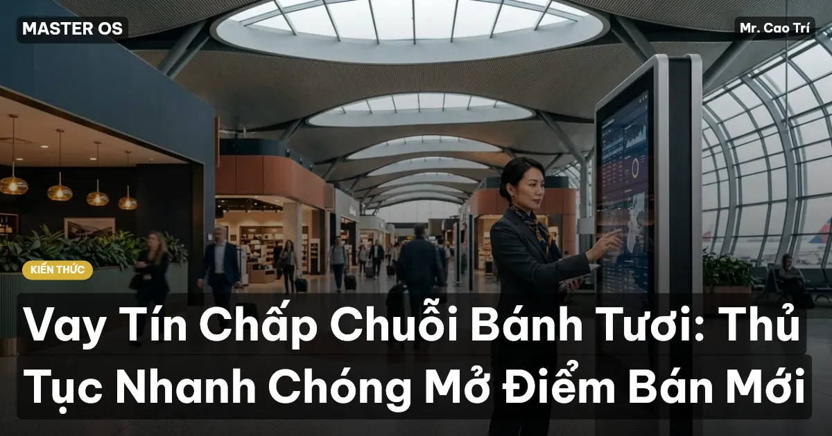Vay Tín Chấp Chuỗi Bánh Tươi: Thủ Tục Nhanh Chóng Mở Điểm Bán Mới