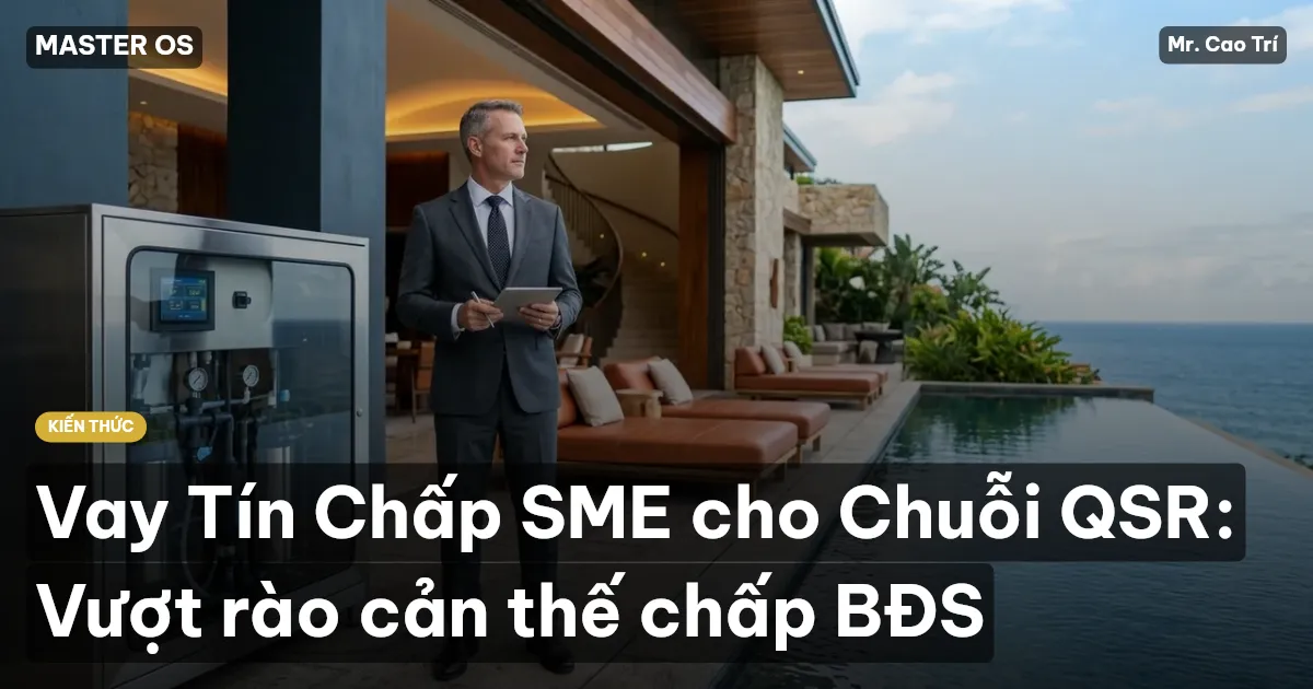 Vay Tín Chấp SME cho Chuỗi QSR: Vượt rào cản thế chấp BĐS