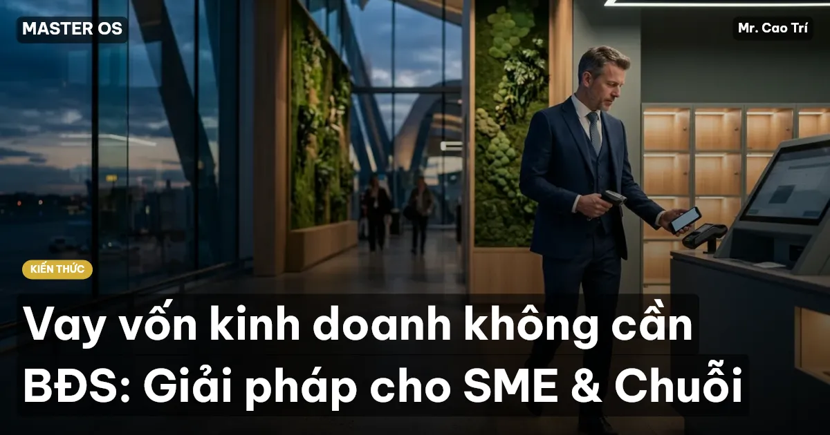 Vay vốn kinh doanh không cần BĐS: Giải pháp cho SME & Chuỗi