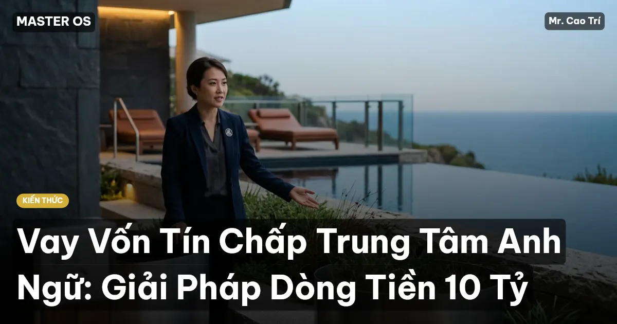 Vay Vốn Tín Chấp Trung Tâm Anh Ngữ: Giải Pháp Dòng Tiền 10 Tỷ
