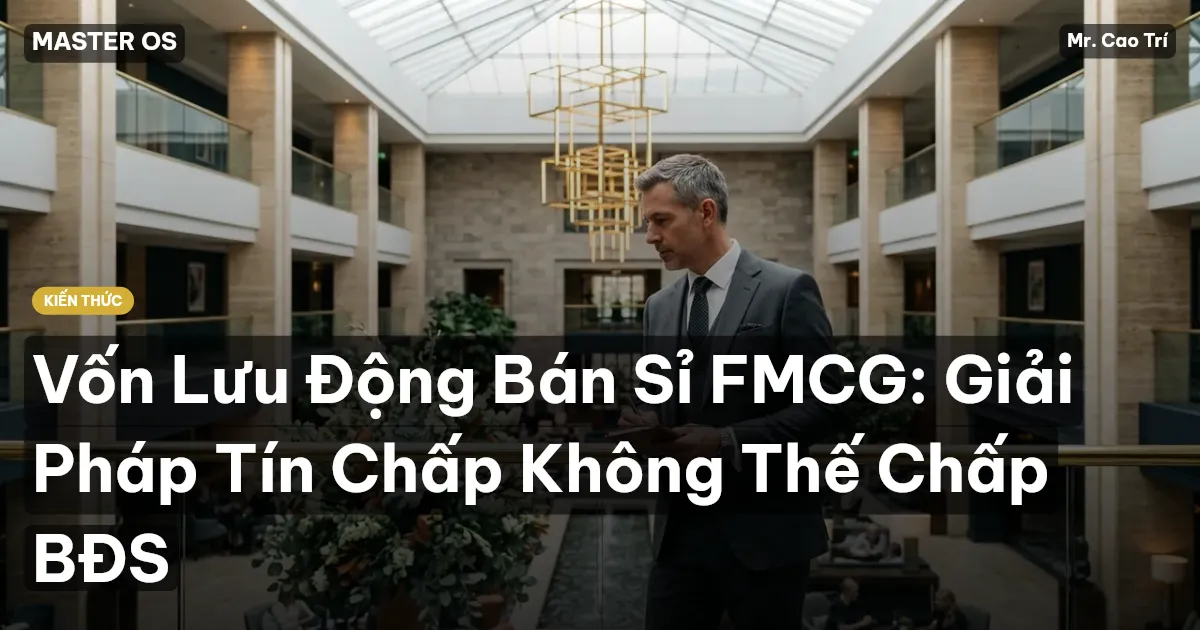 Vốn Lưu Động Bán Sỉ FMCG: Giải Pháp Tín Chấp Không Thế Chấp BĐS