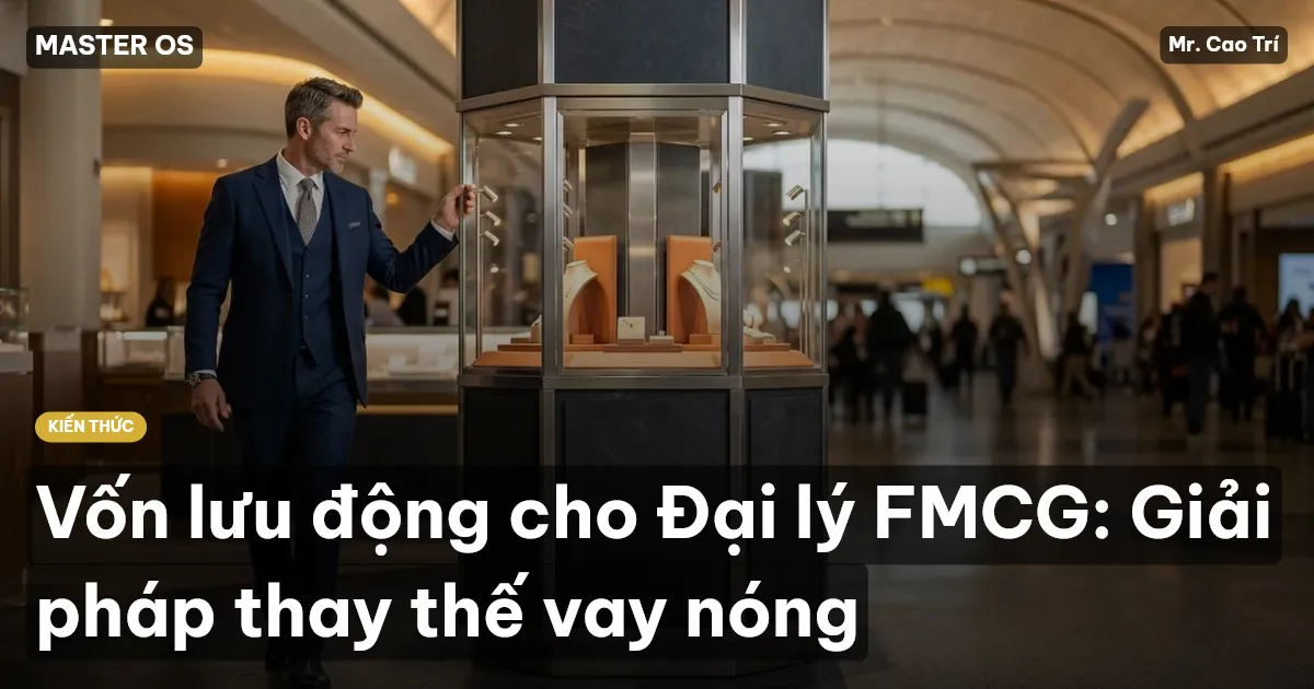 Vốn lưu động cho Đại lý FMCG: Giải pháp thay thế vay nóng