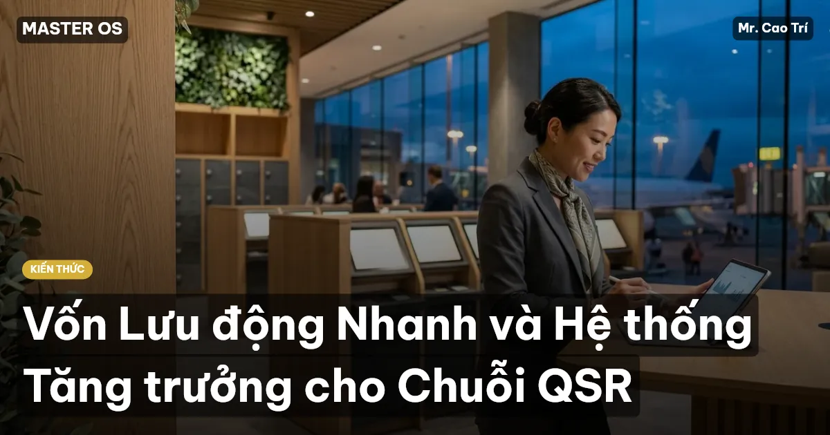 Vốn Lưu động Nhanh và Hệ thống Tăng trưởng cho Chuỗi QSR