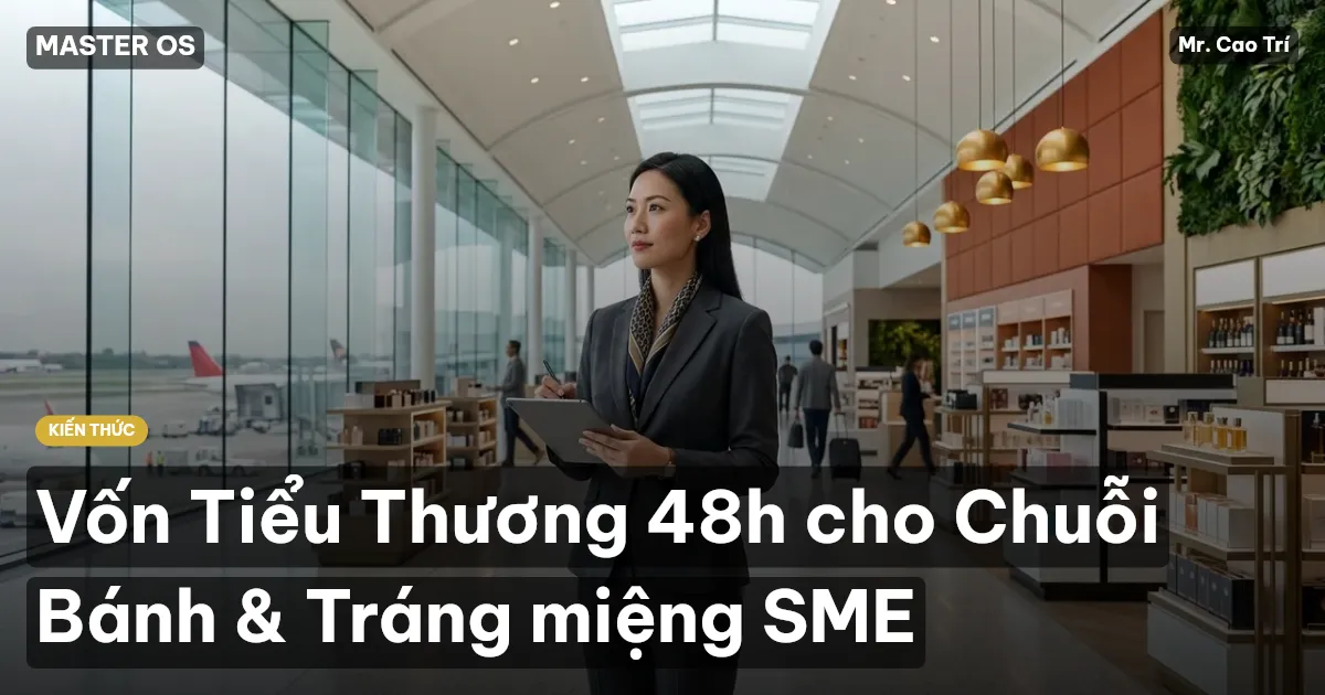 Vốn Tiểu Thương 48h cho Chuỗi Bánh & Tráng miệng SME