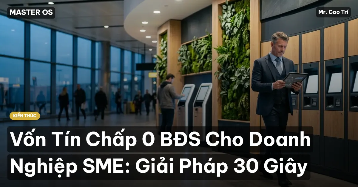 Vốn Tín Chấp 0 BĐS Cho Doanh Nghiệp SME: Giải Pháp 30 Giây