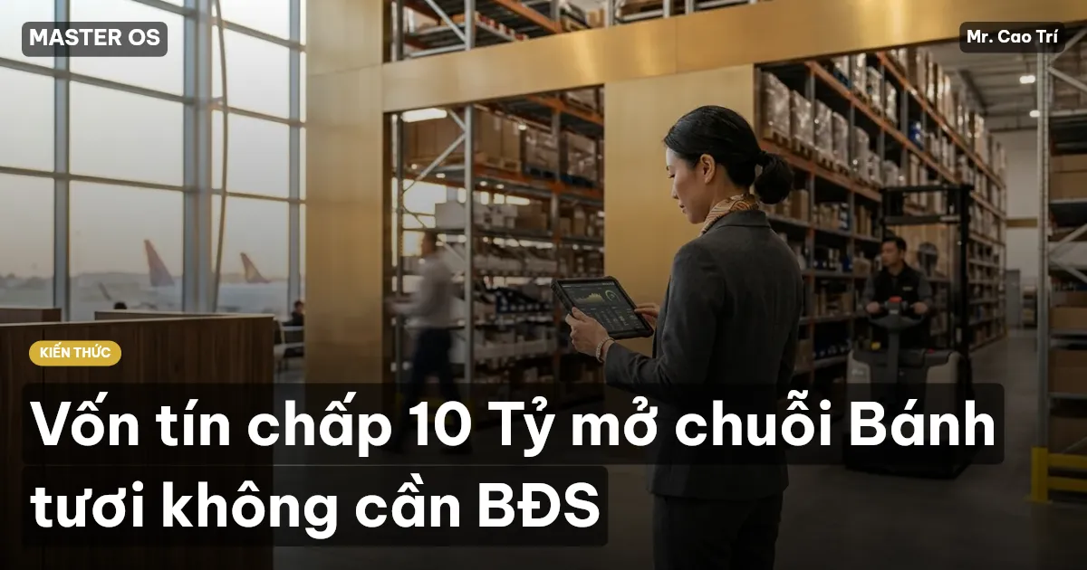 Vốn tín chấp 10 Tỷ mở chuỗi Bánh tươi không cần BĐS
