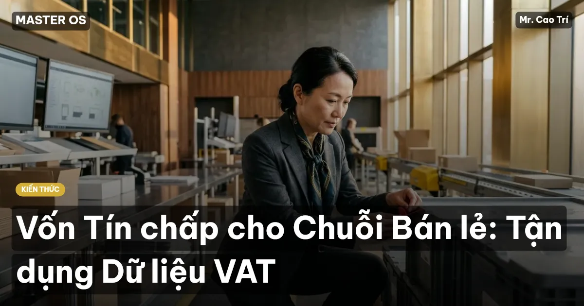 Vốn Tín chấp cho Chuỗi Bán lẻ: Tận dụng Dữ liệu VAT