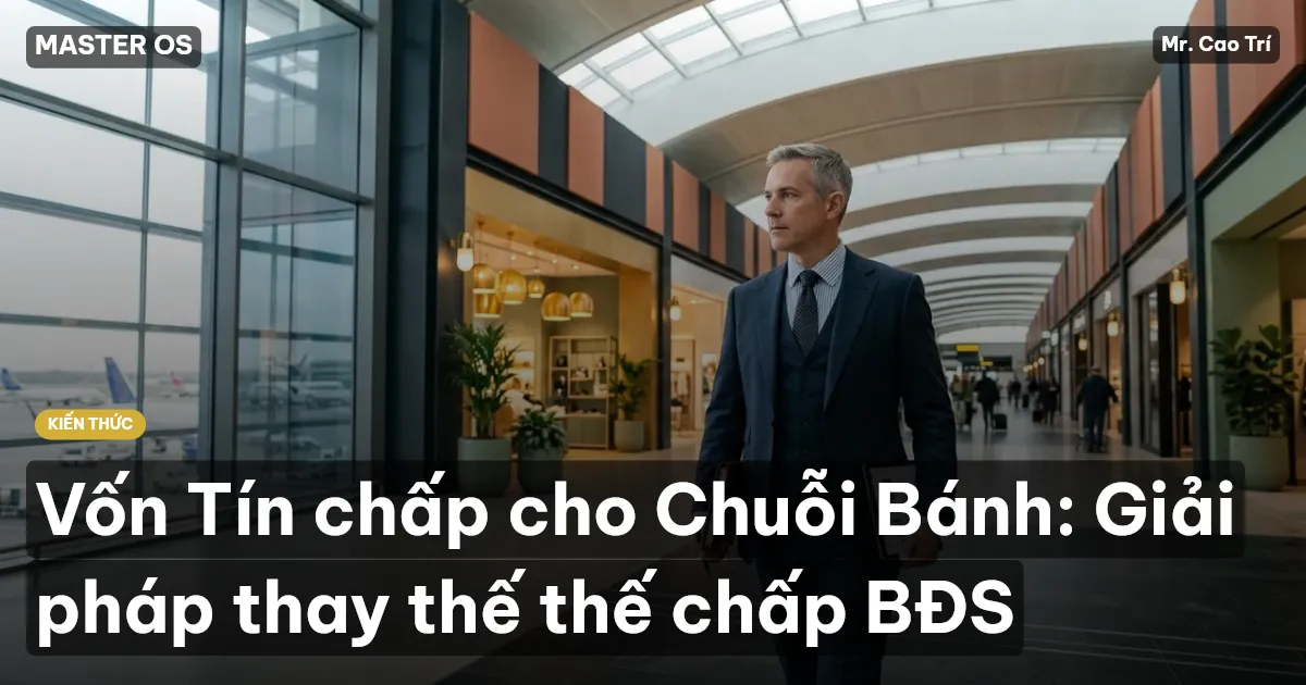 Vốn Tín chấp cho Chuỗi Bánh: Giải pháp thay thế thế chấp BĐS