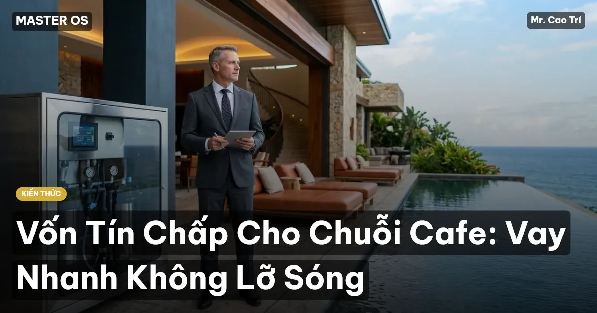 Vốn Tín Chấp Cho Chuỗi Cafe: Vay Nhanh Không Lỡ Sóng