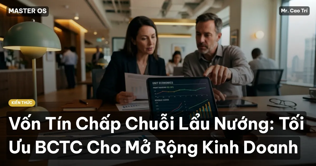 Vốn Tín Chấp Chuỗi Lẩu Nướng: Tối Ưu BCTC Cho Mở Rộng Kinh Doanh