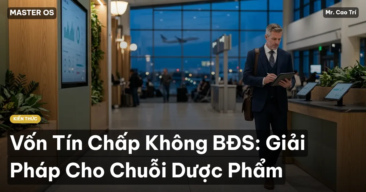 Vốn Tín Chấp Không BĐS: Giải Pháp Cho Chuỗi Dược Phẩm