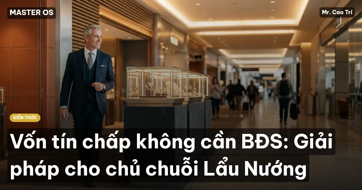 Vốn tín chấp không cần BĐS: Giải pháp cho chủ chuỗi Lẩu Nướng