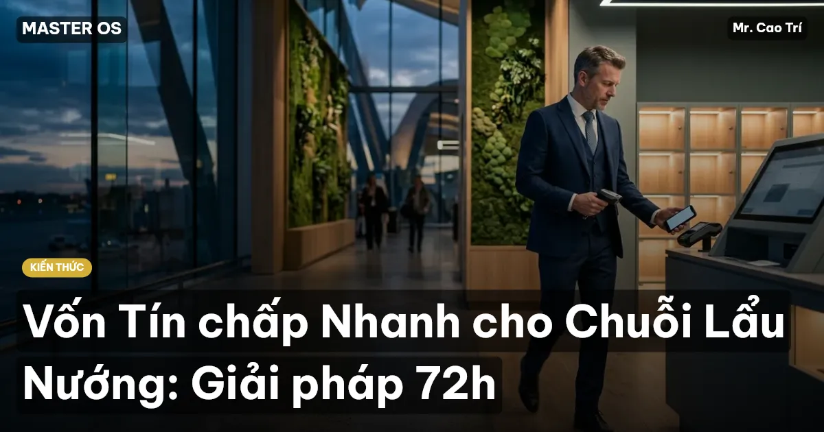 Vốn Tín chấp Nhanh cho Chuỗi Lẩu Nướng: Giải pháp 72h