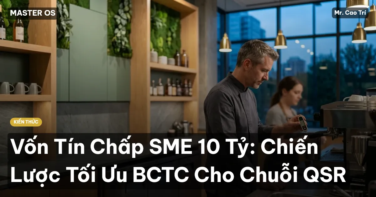 Vốn Tín Chấp SME 10 Tỷ: Chiến Lược Tối Ưu BCTC Cho Chuỗi QSR