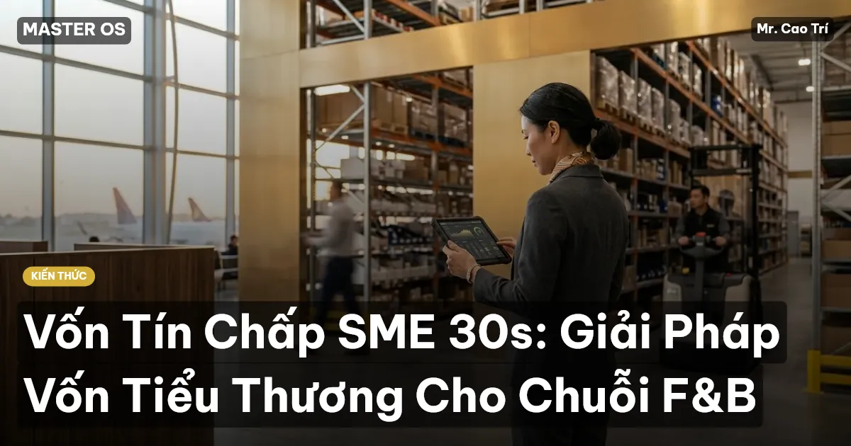 Vốn Tín Chấp SME 30s: Giải Pháp Vốn Tiểu Thương Cho Chuỗi F