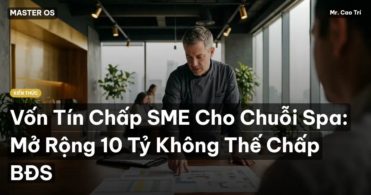 Vốn Tín Chấp SME Cho Chuỗi Spa: Mở Rộng 10 Tỷ Không Thế Chấp BĐS