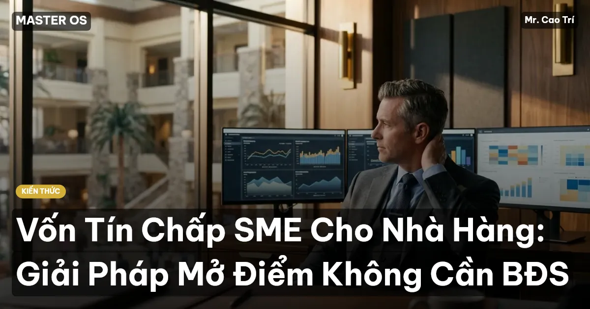 Vốn Tín Chấp SME Cho Nhà Hàng: Giải Pháp Mở Điểm Không Cần BĐS