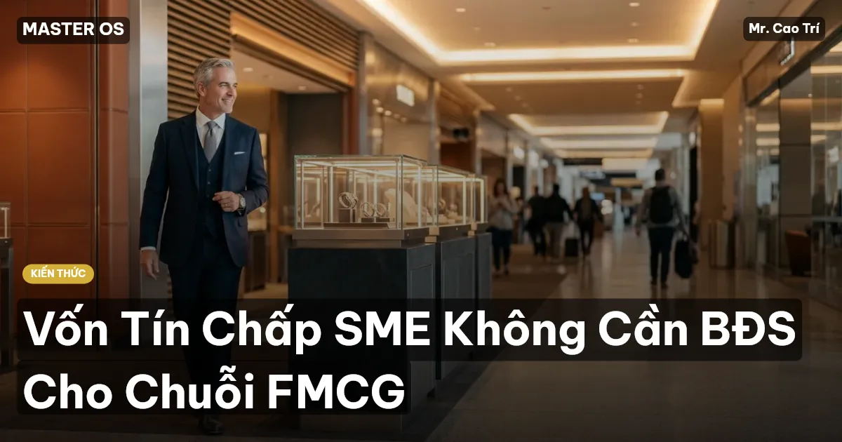 Vốn Tín Chấp SME Không Cần BĐS Cho Chuỗi FMCG