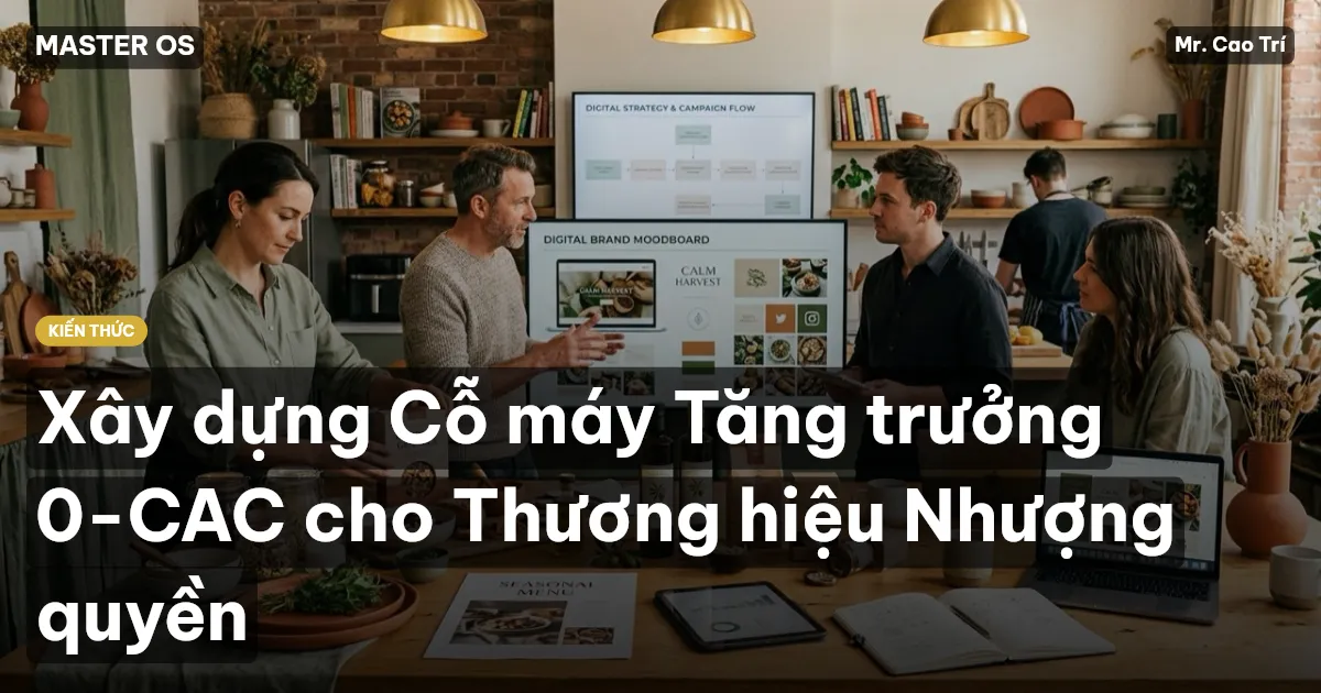 Xây dựng Cỗ máy Tăng trưởng 0-CAC cho Thương hiệu Nhượng quyền