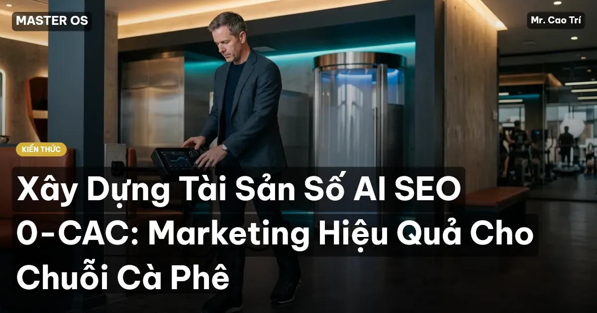 Xây Dựng Tài Sản Số AI SEO 0-CAC: Marketing Hiệu Quả Cho Chuỗi Cà Phê