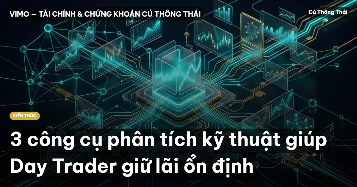 3 công cụ phân tích kỹ thuật giúp Day Trader giữ lãi ổn định