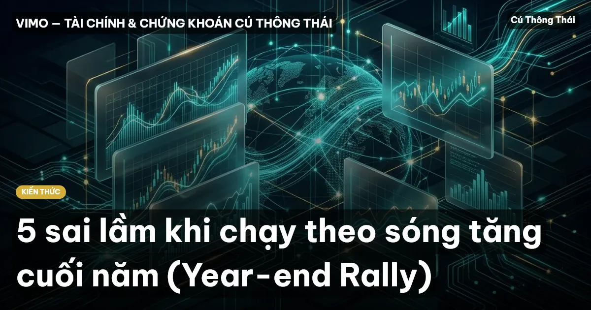 5 sai lầm khi chạy theo sóng tăng cuối năm (Year-end Rally)