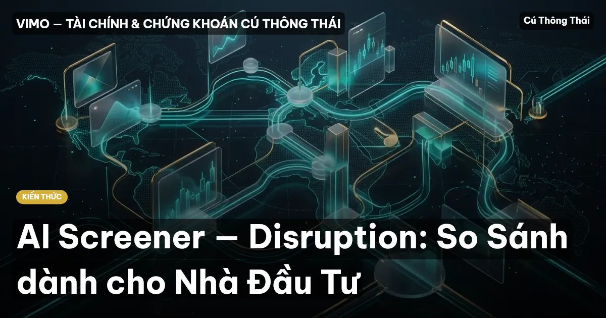 AI Screener — Disruption: So Sánh dành cho Nhà Đầu Tư