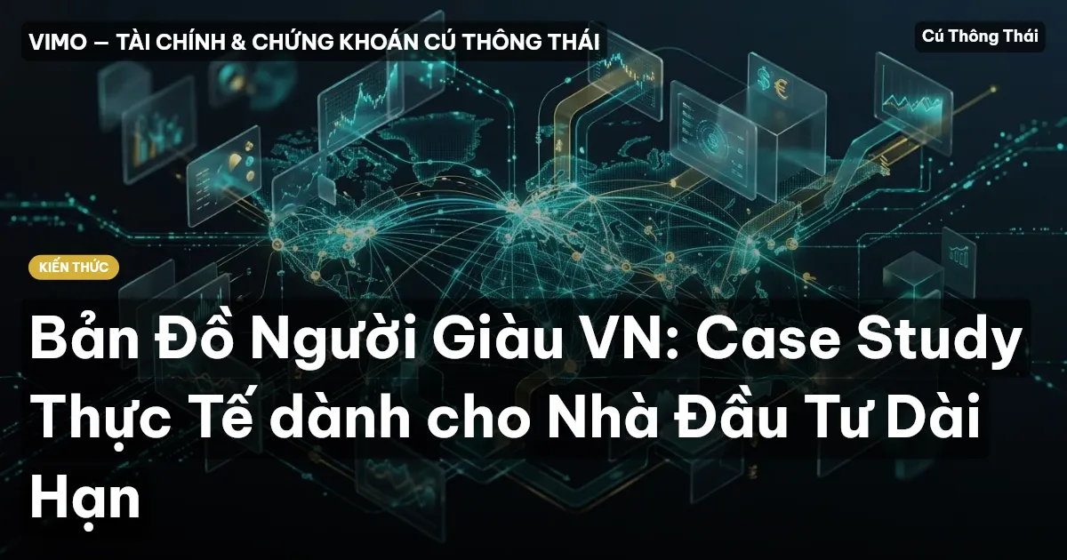 Bản Đồ Người Giàu VN: Case Study Thực Tế dành cho Nhà Đầu Tư Dài Hạn