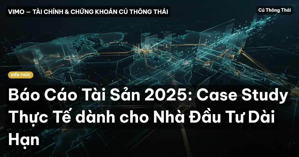 Báo Cáo Tài Sản 2025: Case Study Thực Tế dành cho Nhà Đầu Tư Dài Hạn