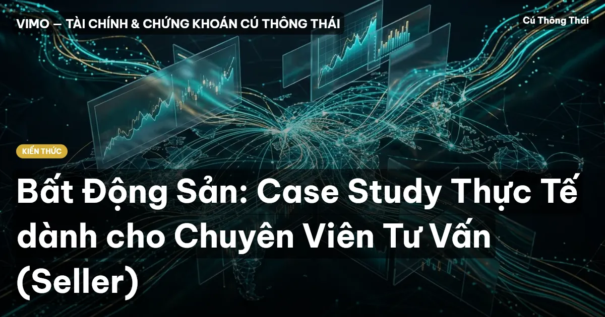 Bất Động Sản: Case Study Thực Tế dành cho Chuyên Viên Tư Vấn (Seller)