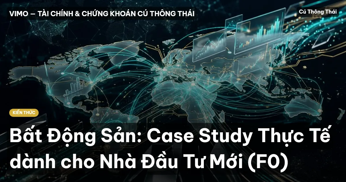 Bất Động Sản: Case Study Thực Tế dành cho Nhà Đầu Tư Mới (F0)