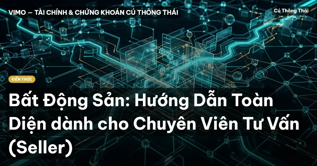 Bất Động Sản: Hướng Dẫn Toàn Diện dành cho Chuyên Viên Tư Vấn (Seller)
