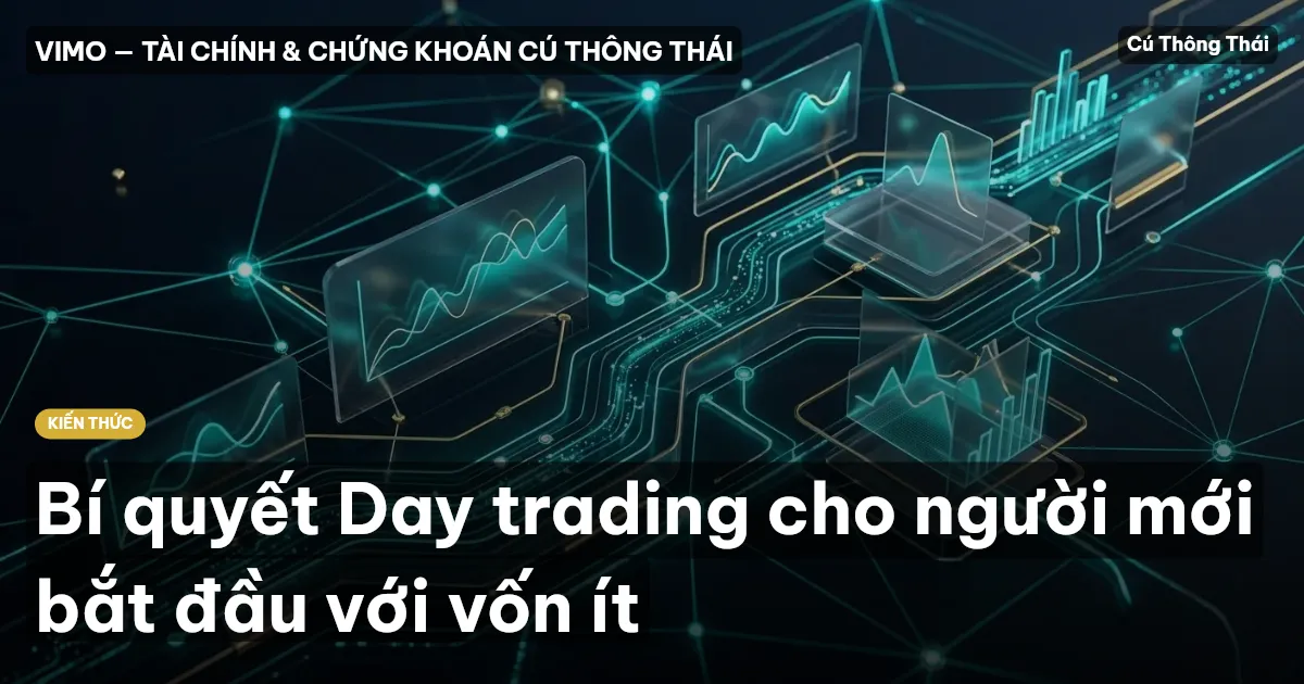 Bí quyết Day trading cho người mới bắt đầu với vốn ít